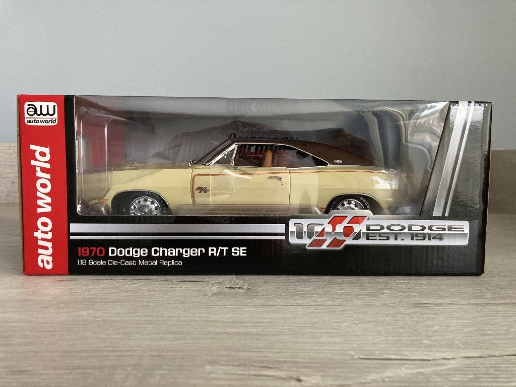 '70 Dodge Charger R/T SE 1/18 Autoworld, Enlèvement ou Envoi, Comme neuf, Voiture