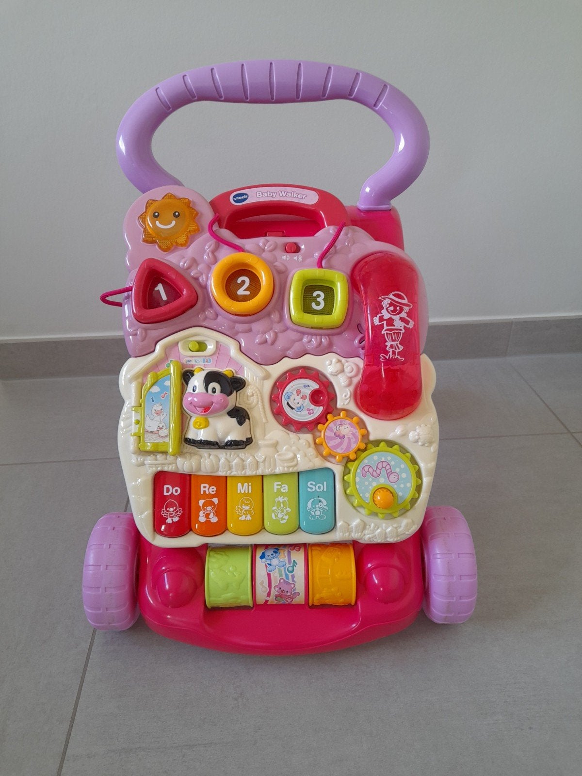 Loopwagentje / Vtech babywalker, Ophalen, Gebruikt, 6 maanden tot 2 jaar