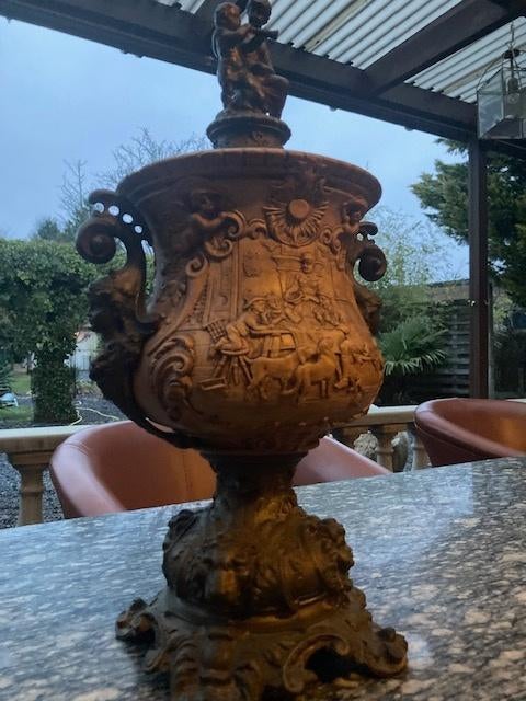 antieke vaas met bronzen details, Antiek en Kunst, Ophalen