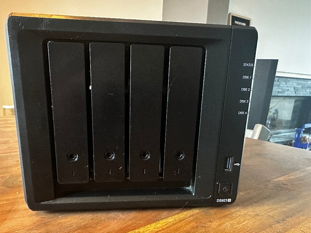 Synology DS923+ 10Gbe 32Gb DDR4, Computers en Software, NAS, Ophalen, Zo goed als nieuw