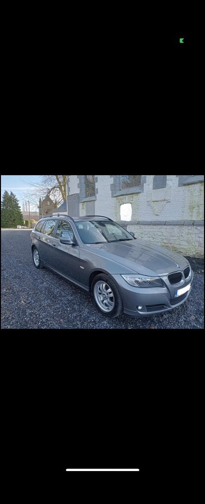 BMW 318D, Auto's, BMW, 100 kW, Euro 5, Zwart, Bedrijf