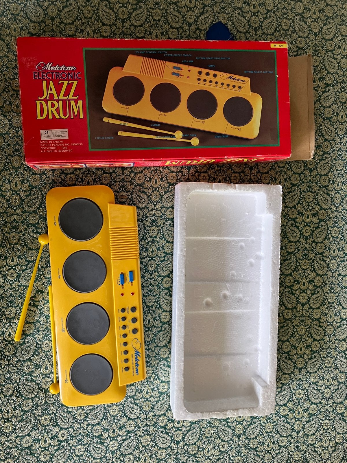 Electronische jazz drum 1989, Ophalen, Zo goed als nieuw
