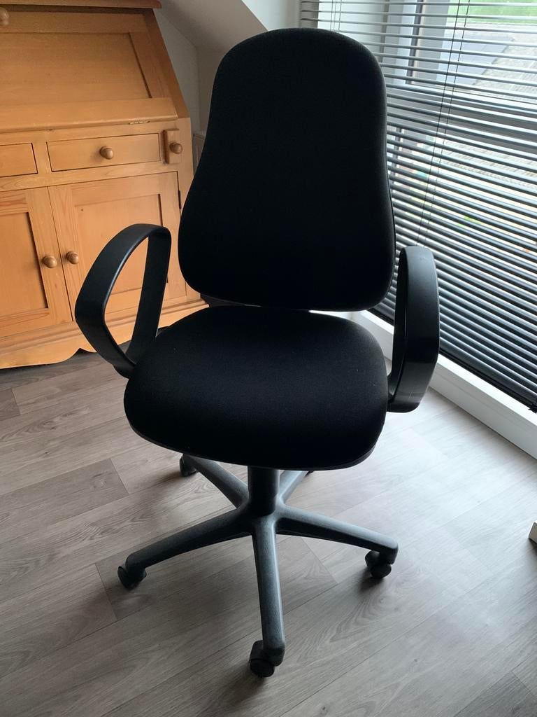 Chaise de bureau, Enlèvement, Comme neuf, Noir, Chaise de bureau