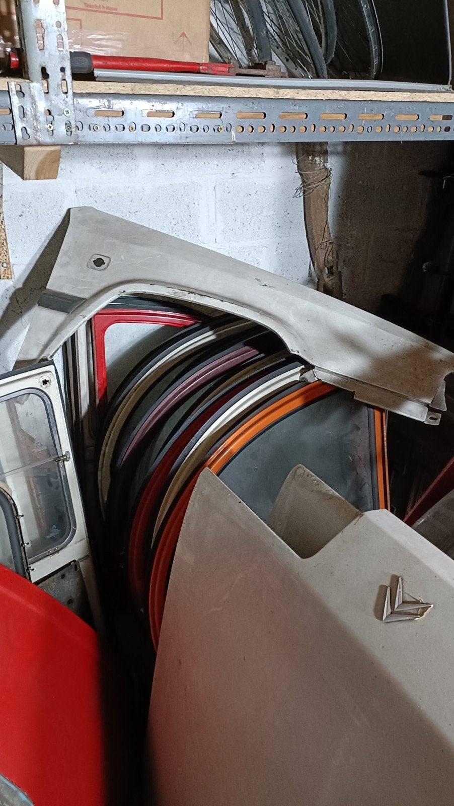 pièces Citroën BX capot, aile,feux ,vitre fumée, Auto-onderdelen, Ophalen of Verzenden, Gebruikt, Citroën, Motorkap