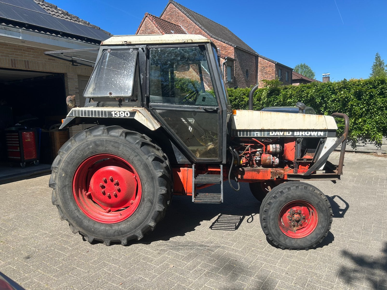 David brown 1390, Zakelijke goederen, Landbouw | Tractoren, Ophalen, Oldtimer, Tot 80 Pk, 7500 tot 10000