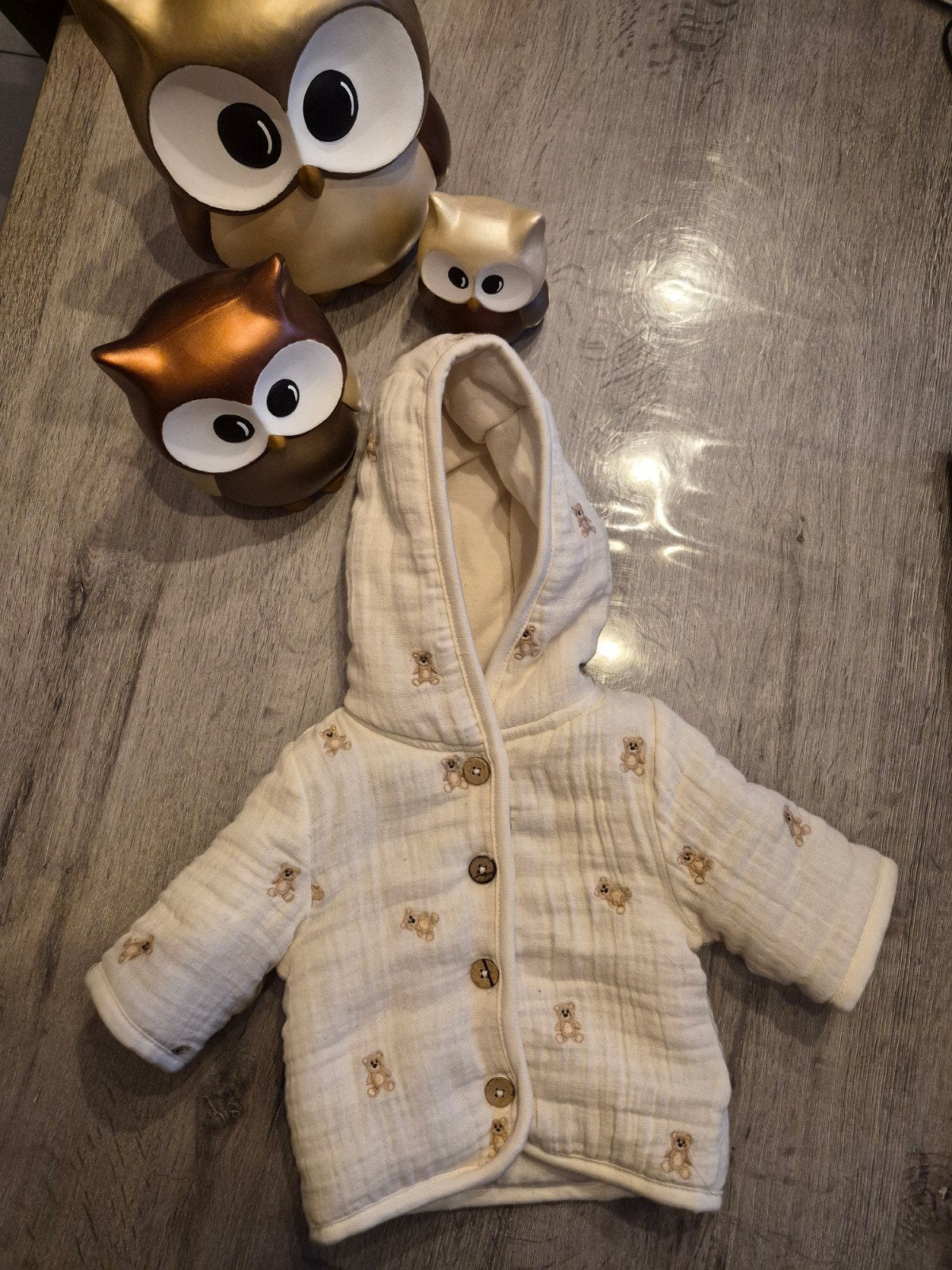 veste d'hiver ours JBC Cuddles&Smiles taille 50, Enlèvement ou Envoi