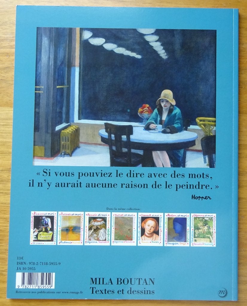 Hopper et moi, 2012 vie et oeuvre de Edward Hopper, Boeken, Mila Boutin, Nieuw, Ophalen of Verzenden, Schilder- en Tekenkunst