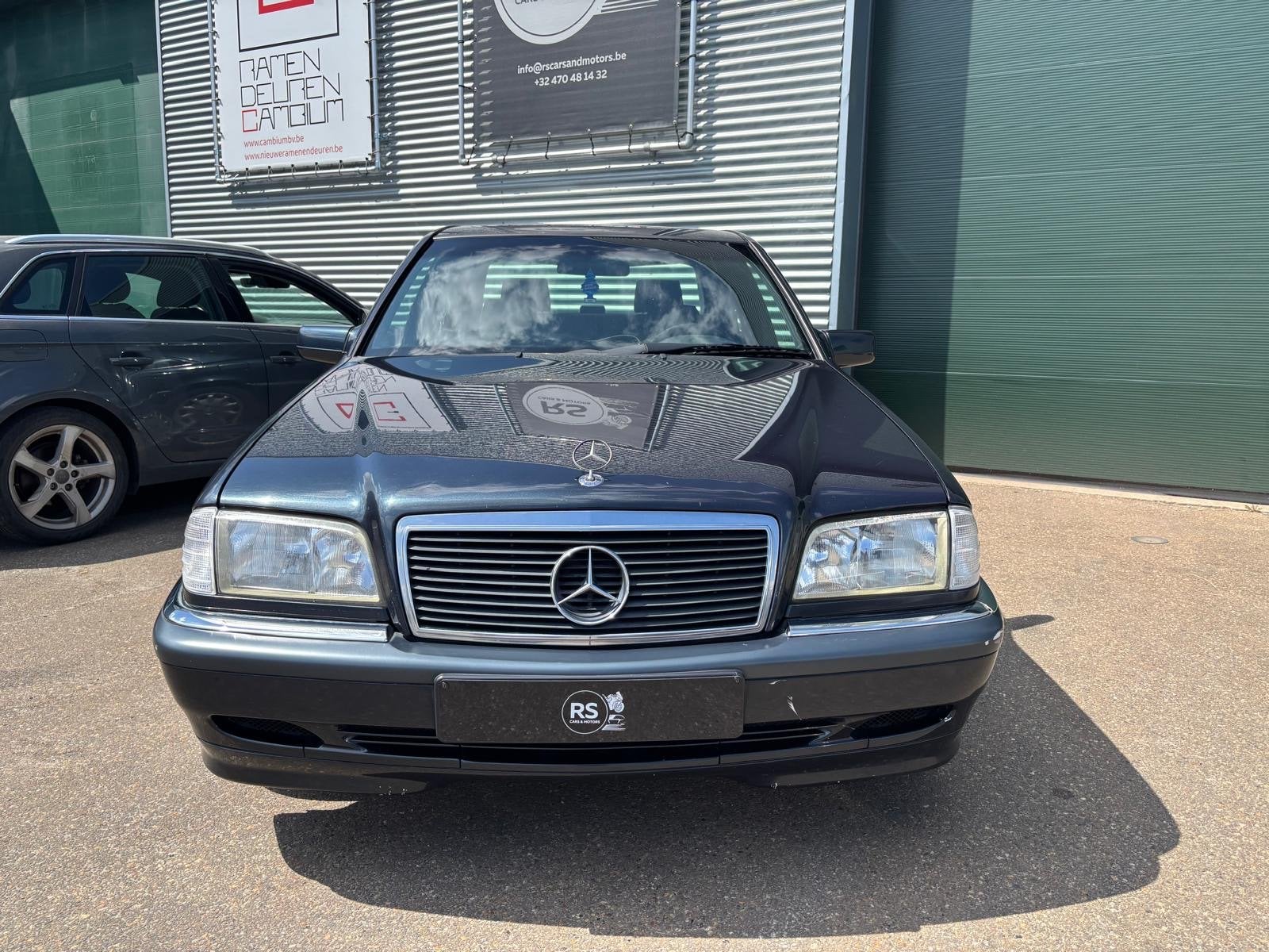 Mercedes-Benz C 220 Elégance/Airco/Perfecte Staat, Auto's, Zwart, Blauw, Mercedes-Benz, Bedrijf