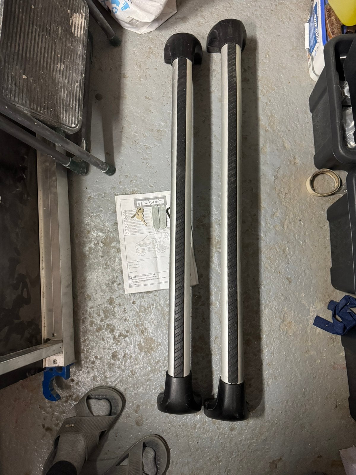 Barres de toit Mazda CX5 2013, Ophalen, Zo goed als nieuw