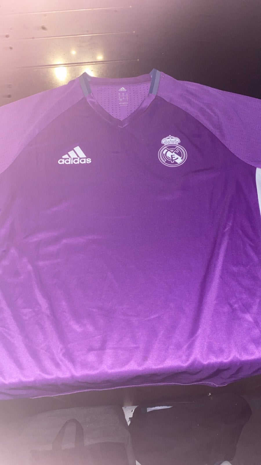 Origineel Adidas Real Madrid training shirt 2016/2017, Maat M, Ophalen of Verzenden, Nieuw, Shirt