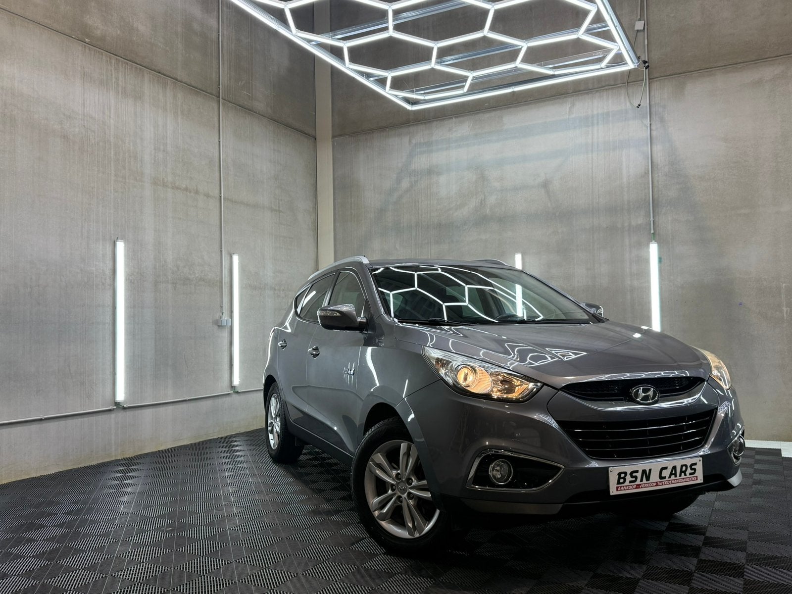 HYUNDAI IX35/CAMERA/TREKHAAK/CRUISE/ZETELVRWMNG/GARANTIE, Auto's, Zwart, 1685 cc, Leder en Stof, Hyundai i-Best