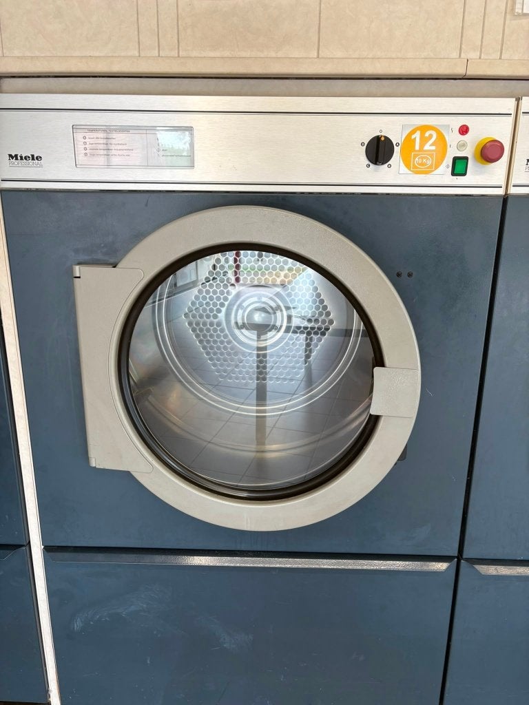 Sèche-linge professionnel Miele 10 kg, Electroménager, Évacuation d'air, Chargeur frontal, Enlèvement, Utilisé
