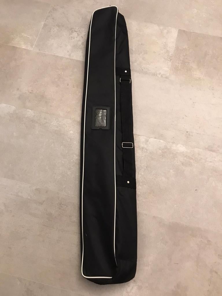 Zwarte foedraal 107x11x9 cm (voor keuen, hengels, statieven), Watersport en Boten, Hengelsport | Algemeen, Geen, Geen, Koffer of Tas