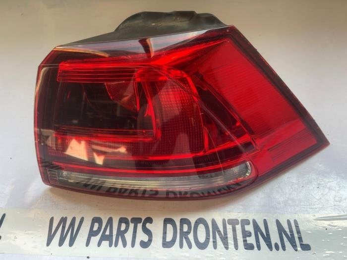 Achterlicht rechts van een Volkswagen Golf, Gebruikt, -, Volkswagen, -