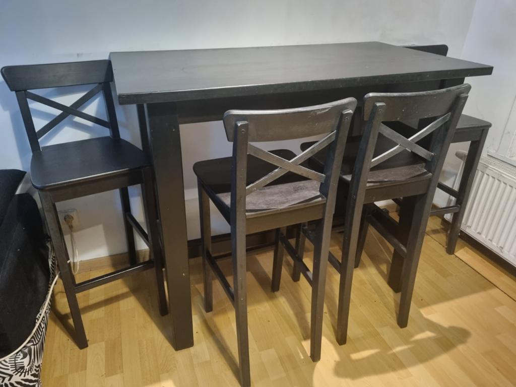 Table et chaise à vendre, Enlèvement