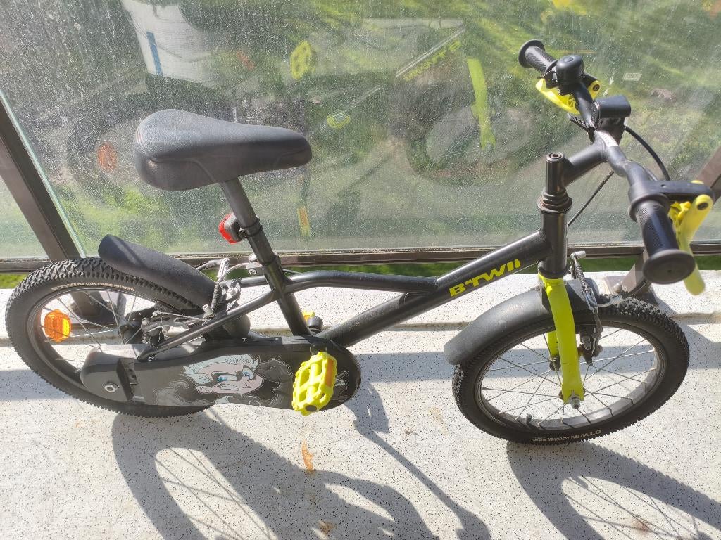 BTWIN Vélo enfant 16 pouces 4-6, Enlèvement, Utilisé, 16 à 20 pouces, B-Twin