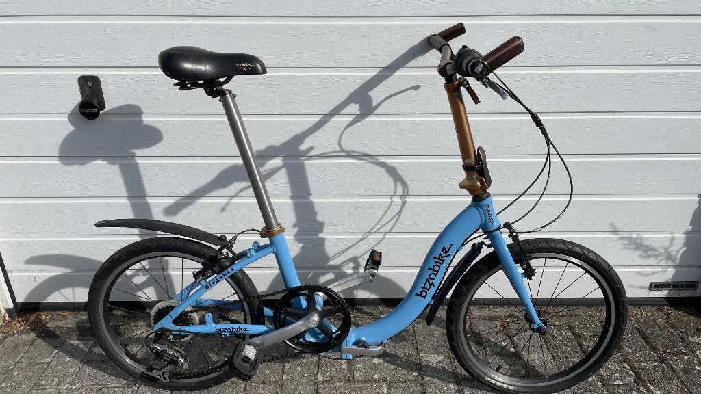 Minifiets Bizobike Elegance, 14 tot 16 inch, Versnellingen, Nieuw, Totaal opvouwbaar