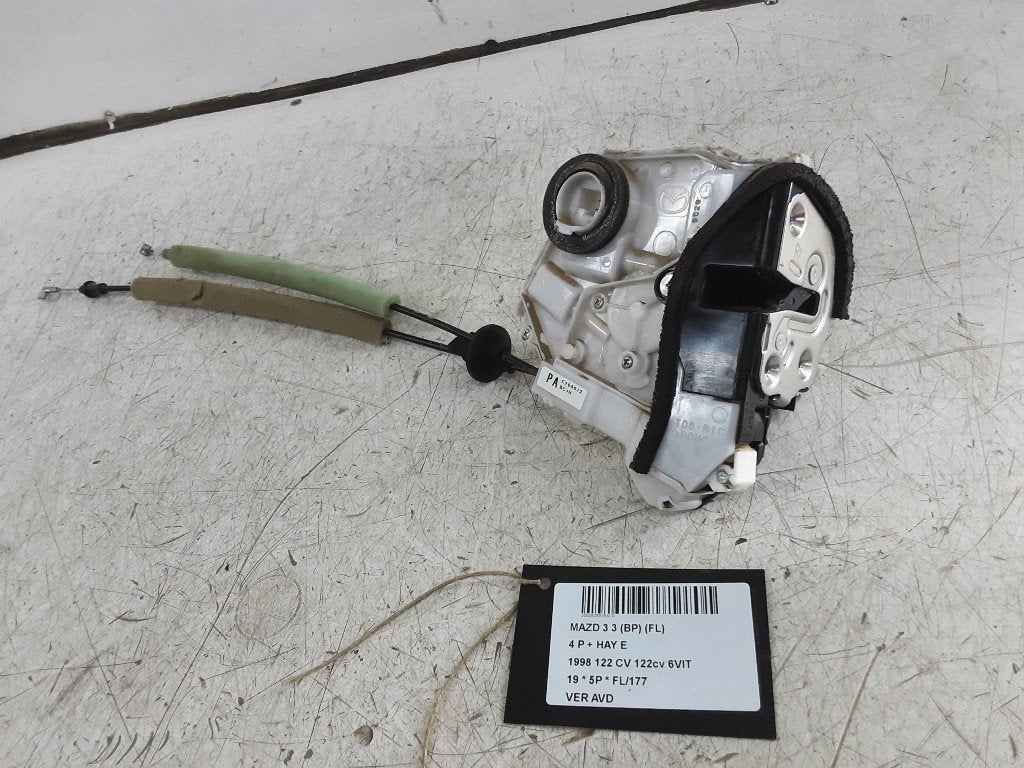 PORTIERSLOT RECHTS VOOR Mazda 3 Sport (BP) (C26A012), Auto-onderdelen, Hitdorfer Straße 73
51371  Leverkusen, DE, Gebruikt, Mazda
