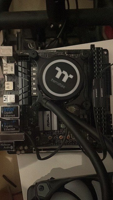 i5-9600k CPU + Koeler + 2x 8GB ram, Mobo Z390M-ITX/ac, Computers en Software, 6-core, H4, Ophalen of Verzenden, Zo goed als nieuw