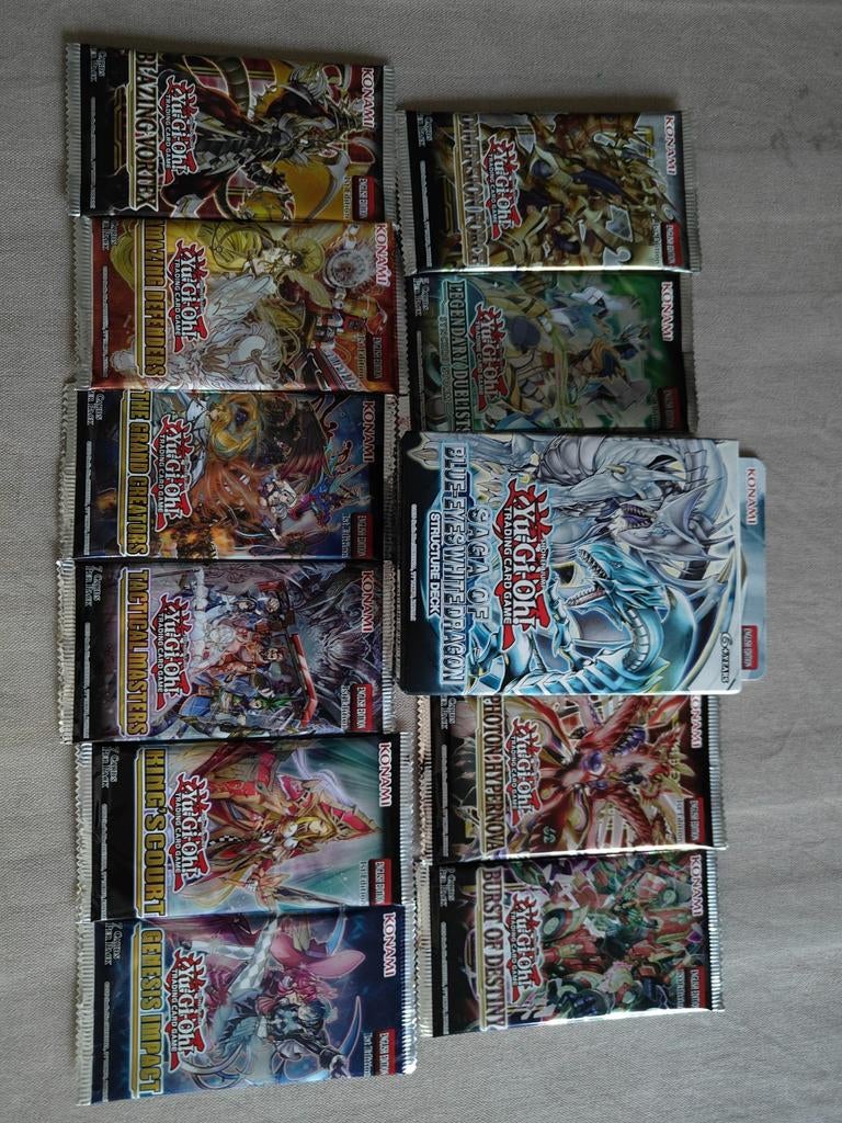 Yugioh kaarten (dichte verpakkingen), Enlèvement ou Envoi