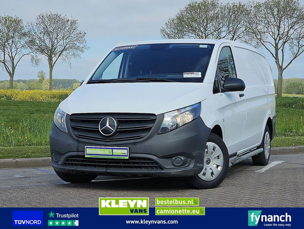 Mercedes-Benz VITO 114 L2 Navi Euro6 Autom!, Automaat, Wit, Mercedes-Benz, Bedrijf
