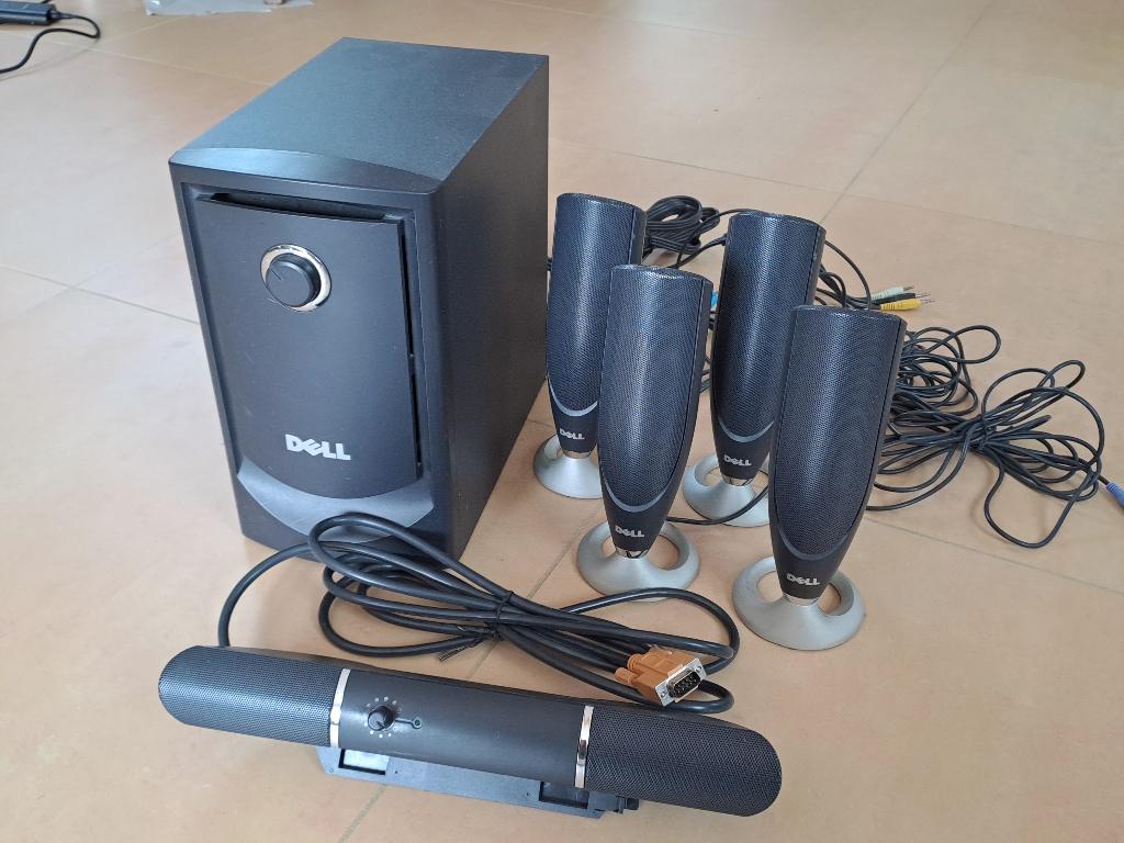 Dell Home Theatre Speaker System 5.1 MMS 5650, Ophalen of Verzenden, Gebruikt, Audiokanaal 5.1, Dell