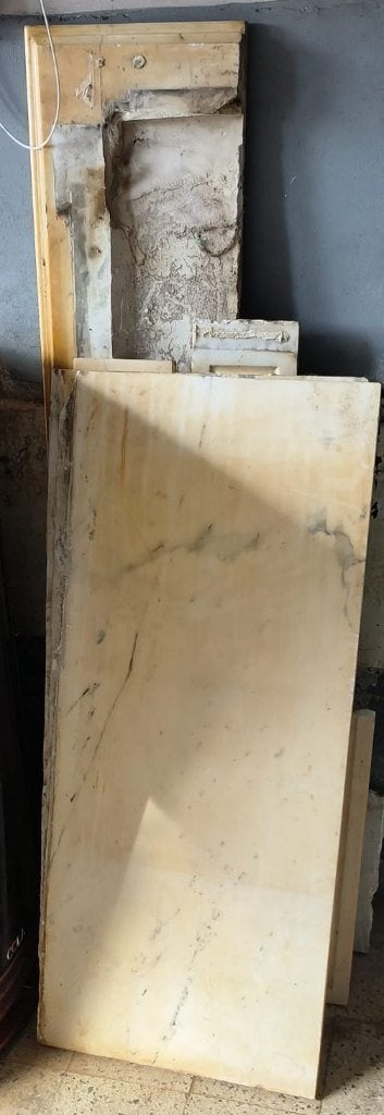 Lot van marmer en vuursteen, Ophalen of Verzenden, Gebruikt, Overige materialen