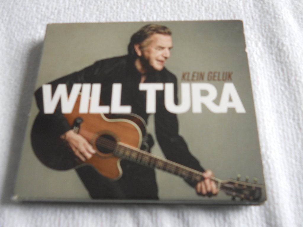 CD + DVD - WILL TURA - KLEIN GELUK, Cd's en Dvd's, Digipak, Ophalen of Verzenden, Zo goed als nieuw, Levenslied of Smartlap