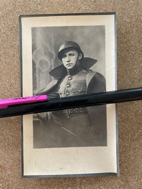Télégraphist 14Art. VAN DE STEENE Honoré/Tué le 10 mai 1940, Enlèvement ou Envoi, Image pieuse