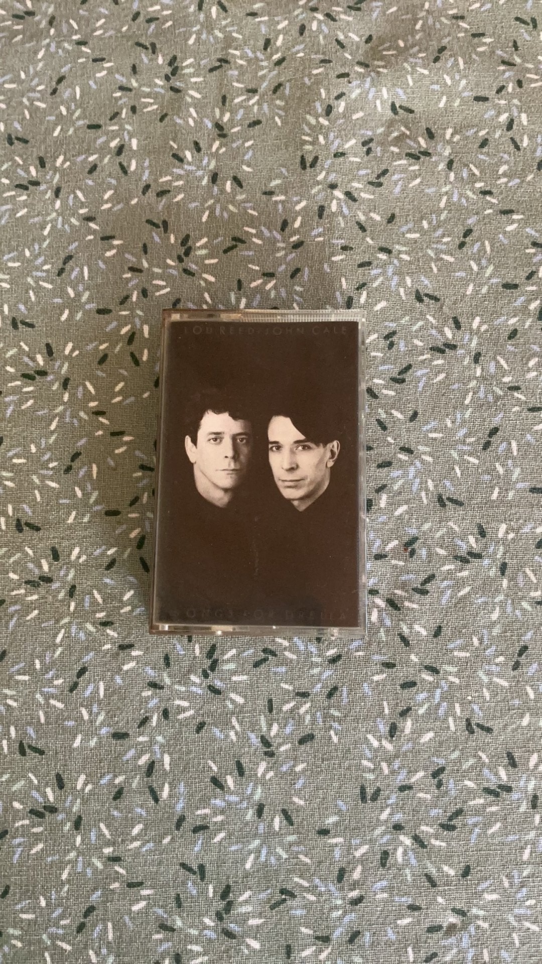 Songs for Drella Lou Reed en John Cale, Gebruikt, 1 bandje, Ophalen of Verzenden, Origineel