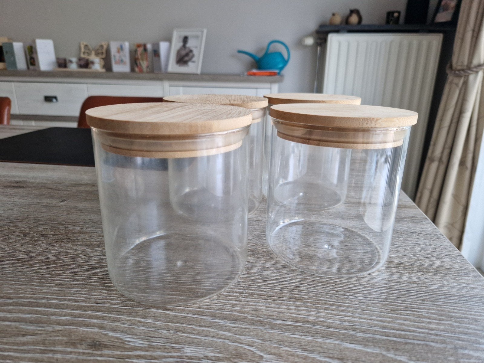 Voorraadpot, Maison & Meubles, Cuisine | Ustensiles de cuisine, Verre, Comme neuf, Enlèvement, Pot de stockage