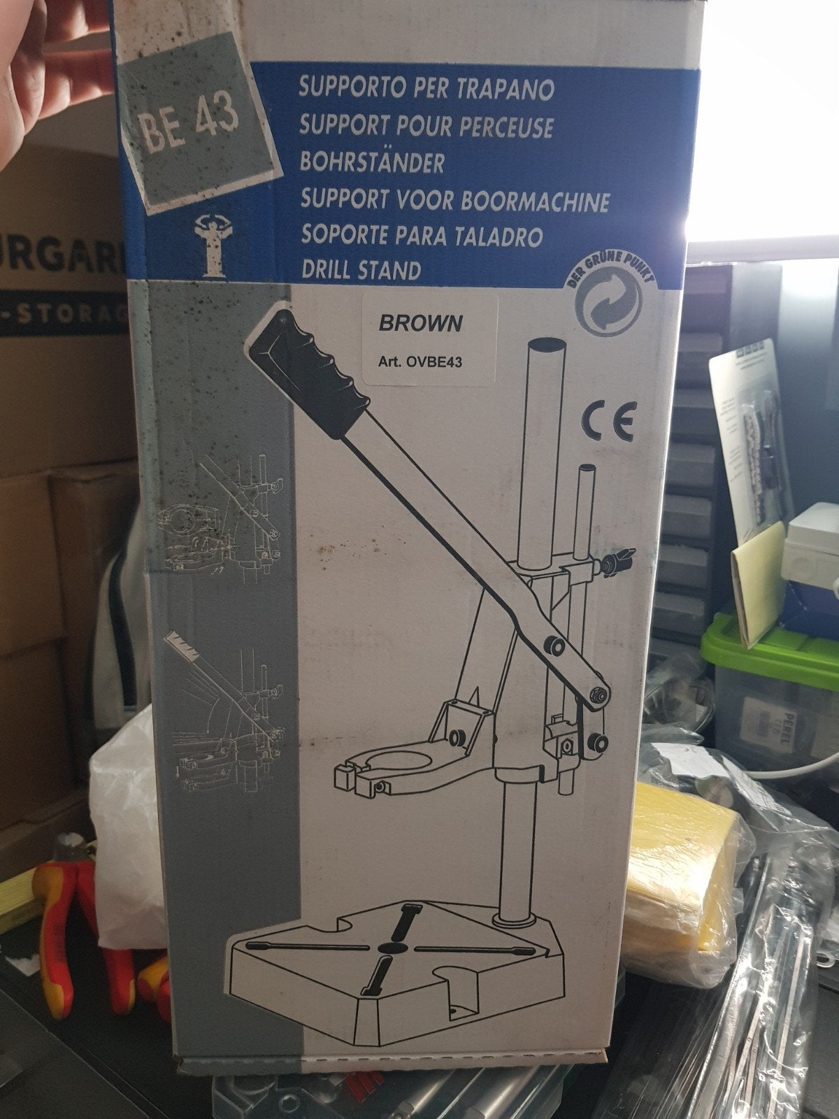 NOUVEAU - Support de perceuse/support de perceuse, Bricolage & Construction, Enlèvement ou Envoi, Neuf, Autres types