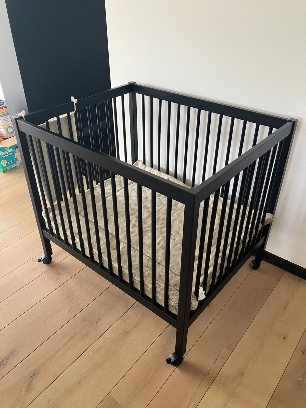 park compleet set als nieuw, Kinderen en Baby's, Babyparken, Ophalen, Zo goed als nieuw, Wieltjes