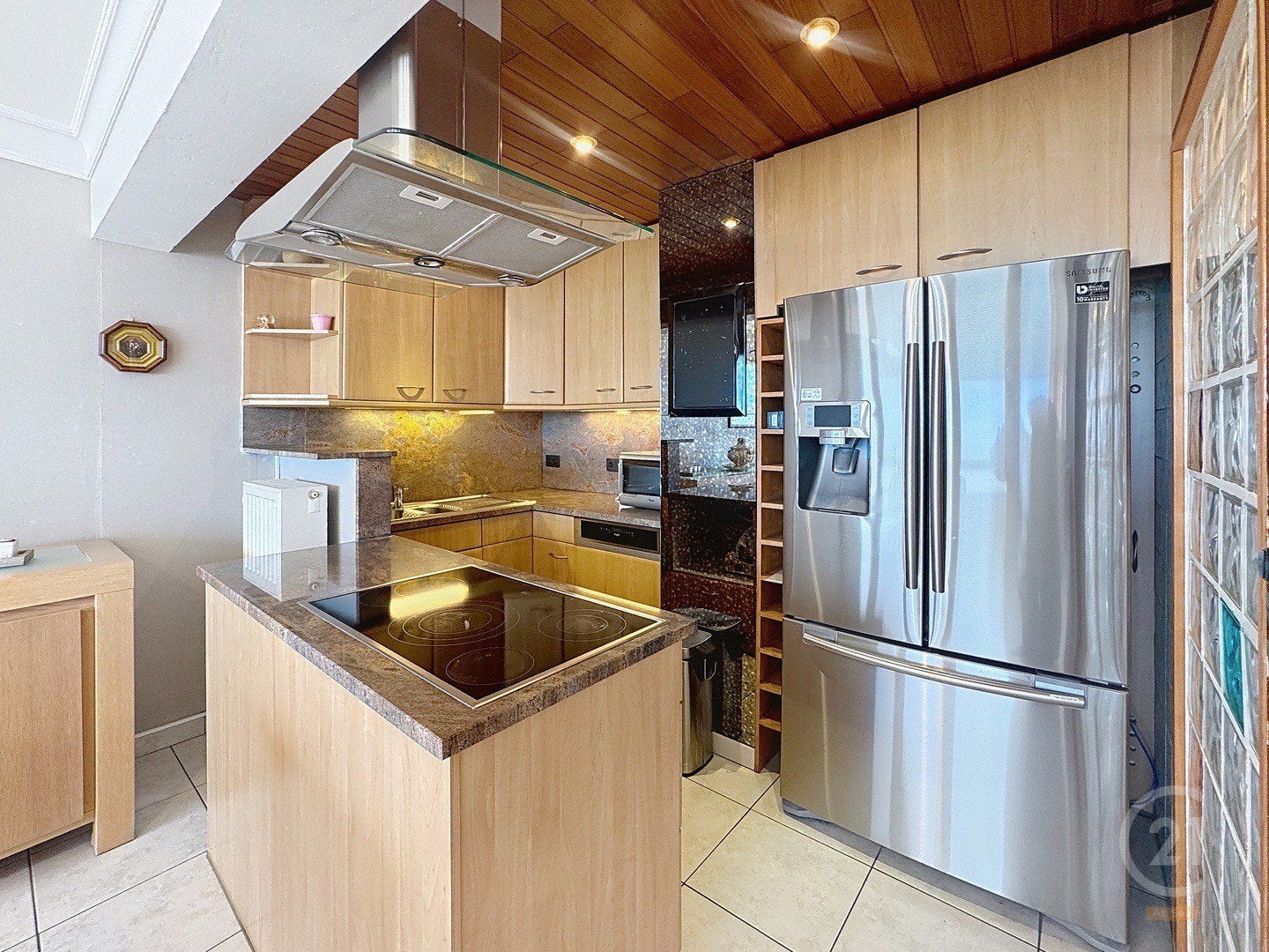 Ruim appartement met frontaal zeezicht – Westende-Bad, Immo, Maisons à vendre