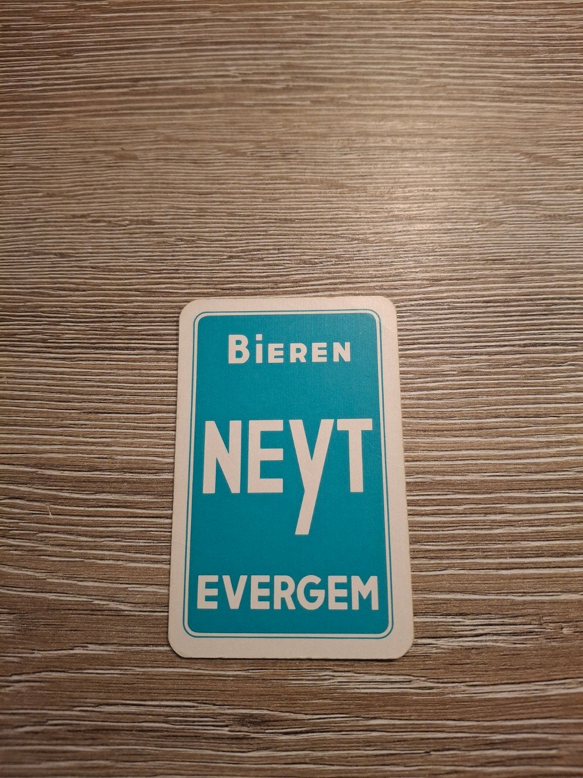 oude speelkaart neyt evergem, Verzamelen, Ophalen of Verzenden