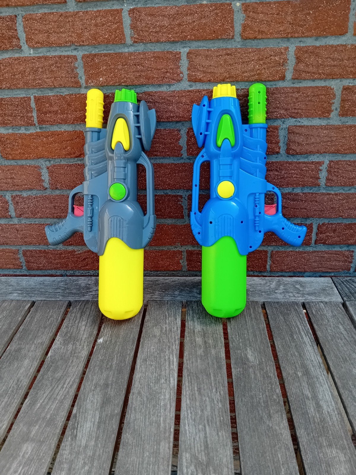 Waterpistolen, Ophalen