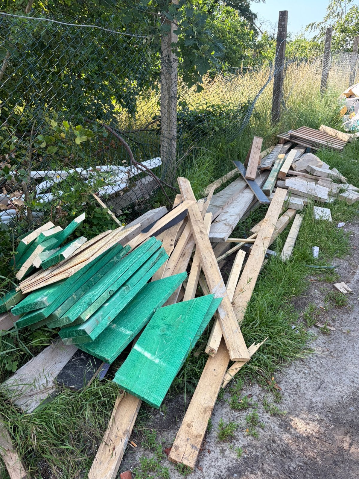 Gratis hout, Ophalen of Verzenden, Zo goed als nieuw
