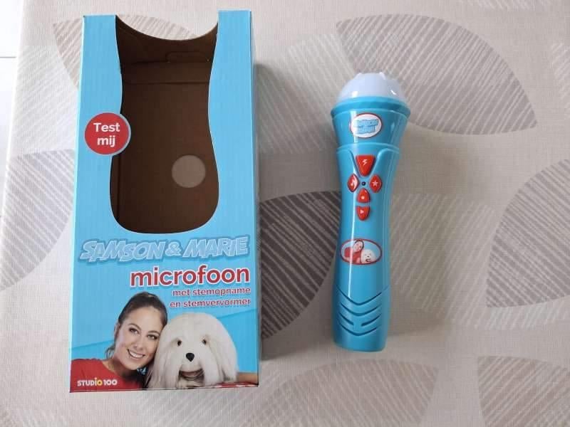Samson & Marie microfoon met stemopname en stemvervormer, Ophalen, Zo goed als nieuw