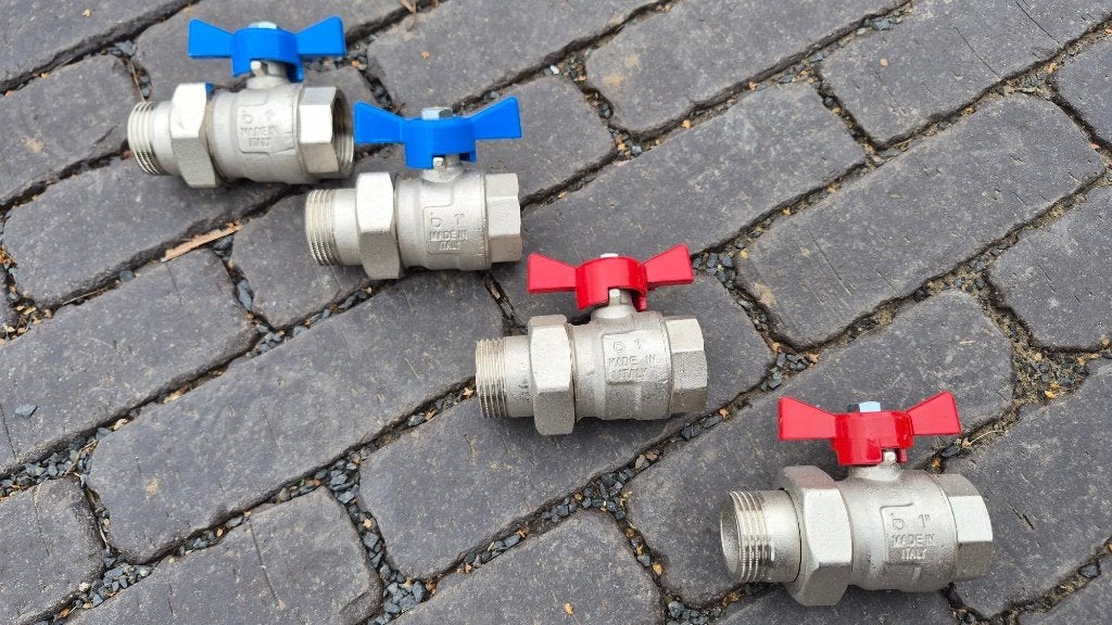 bolkraan rood en blauw, Enlèvement, Neuf