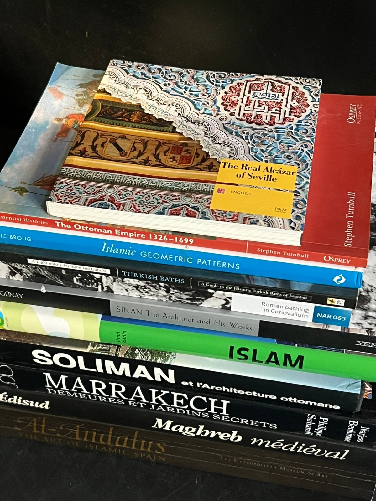 11x Arabische & Ottomaanse kunst en arch., Livres, Art & Culture | Arts plastiques, Enlèvement, Comme neuf