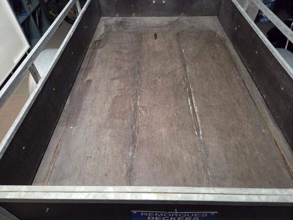 Remorque Deckers 2M X 1,25M, Enlèvement, Comme neuf