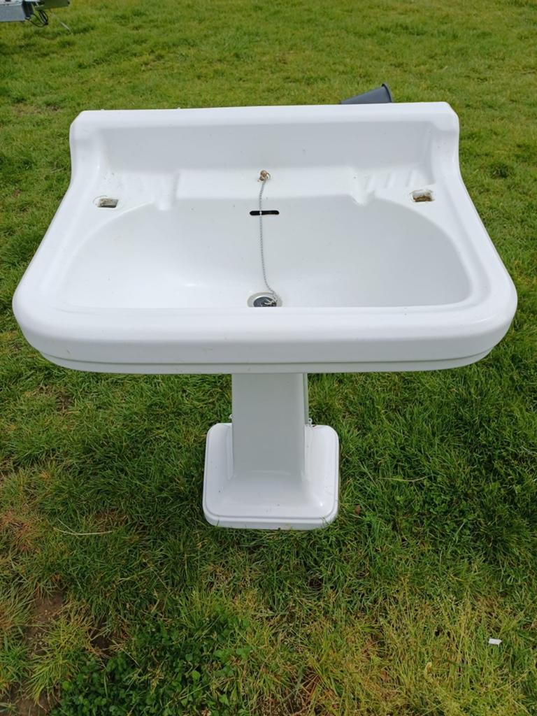 Vintage lavabo, Doe-het-zelf en Bouw, Sanitair, Ophalen