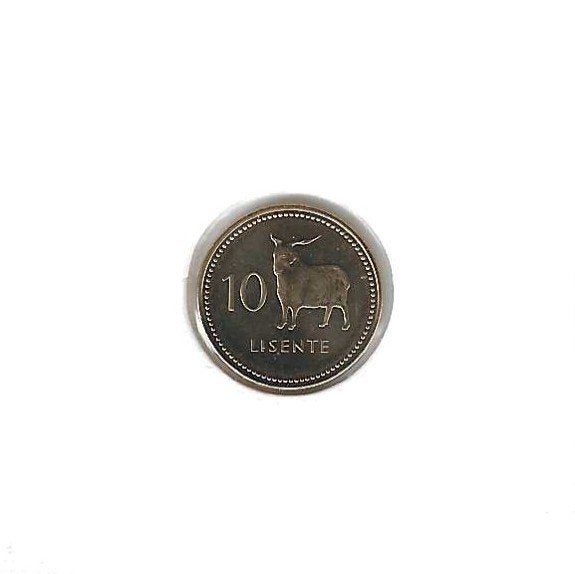 Lesotho, 10 Lisente 2023., Postzegels en Munten, Munten | Afrika, Ophalen of Verzenden, Overige landen, Losse munt