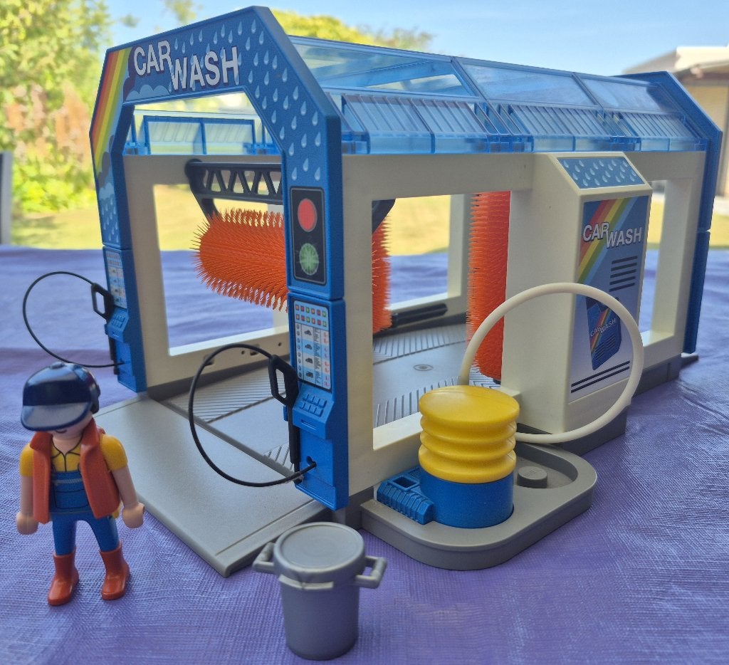 Playmobil - City Life Car Wash, Gebouw, Complete set, Ophalen of Verzenden, Zo goed als nieuw
