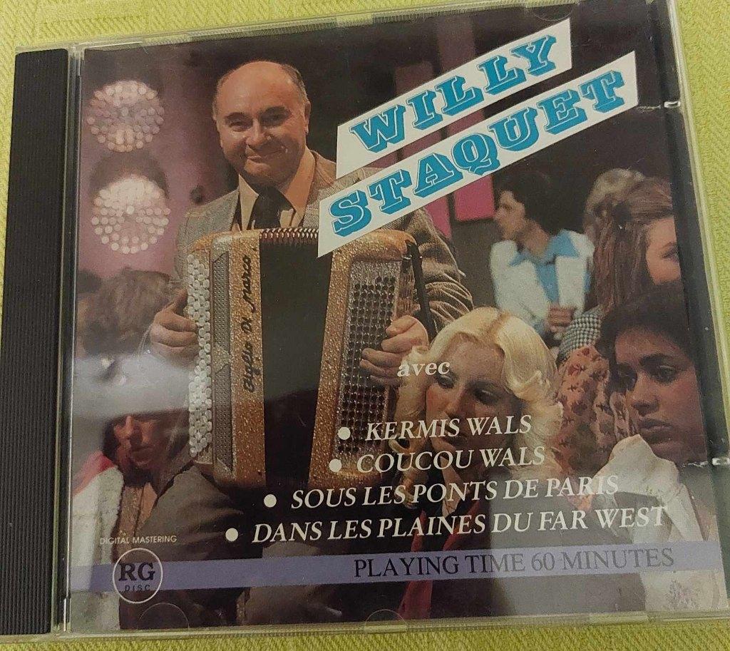 CD Accordeon Willy Staquet, CD & DVD, Enlèvement ou Envoi