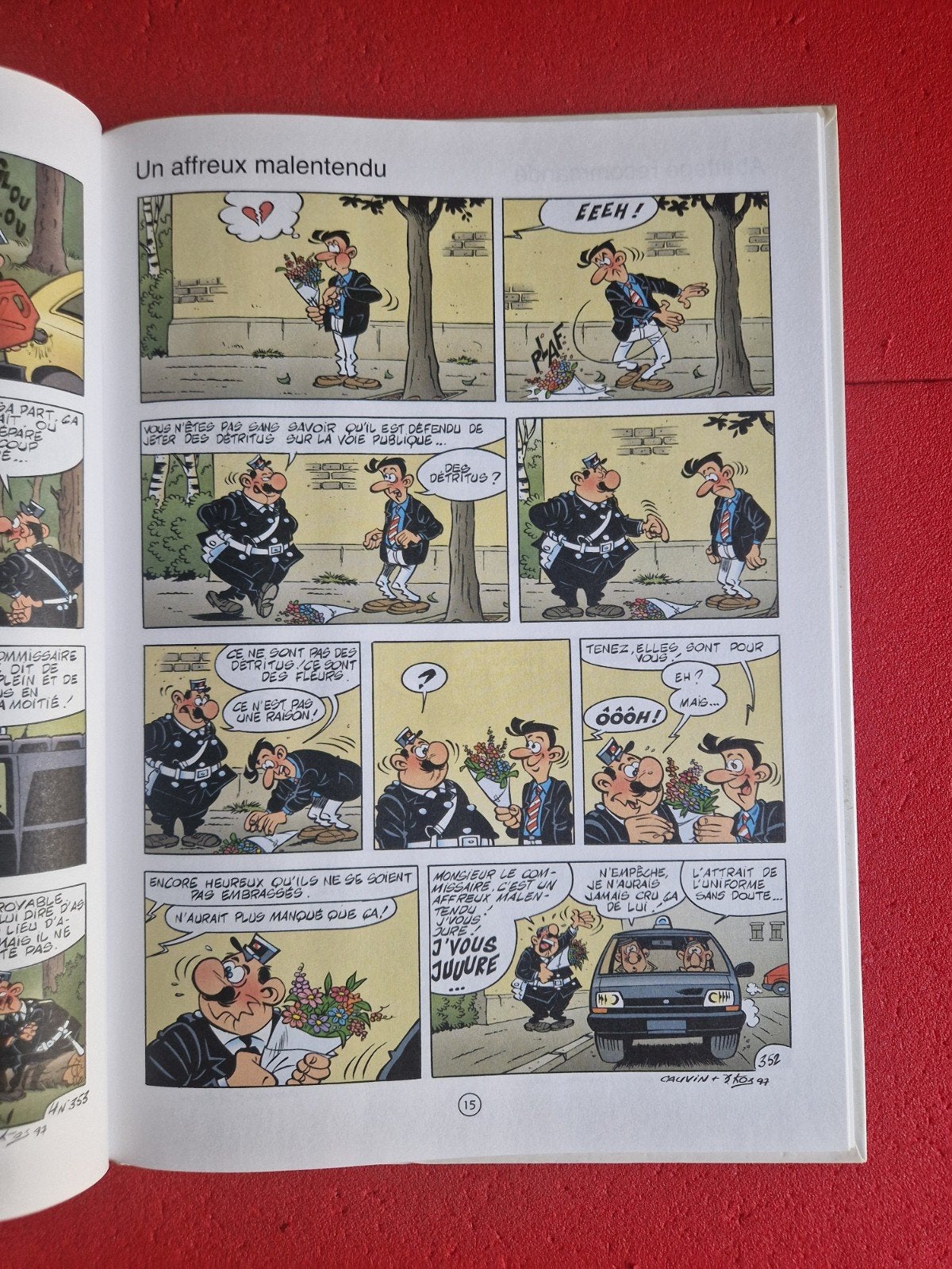 bd l agent 212 tome 19,EO, Enlèvement ou Envoi