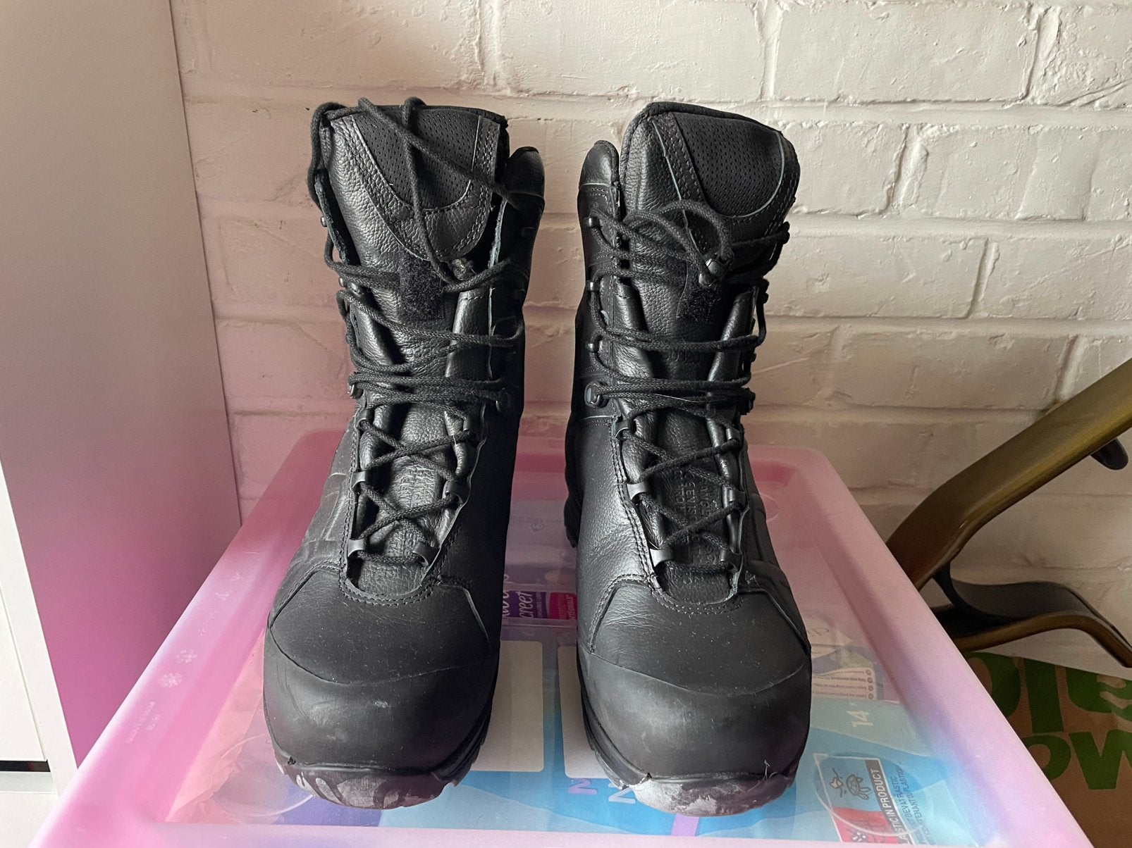 Haix Ranger laarzen, Ophalen, Zwart, Boots, Zo goed als nieuw