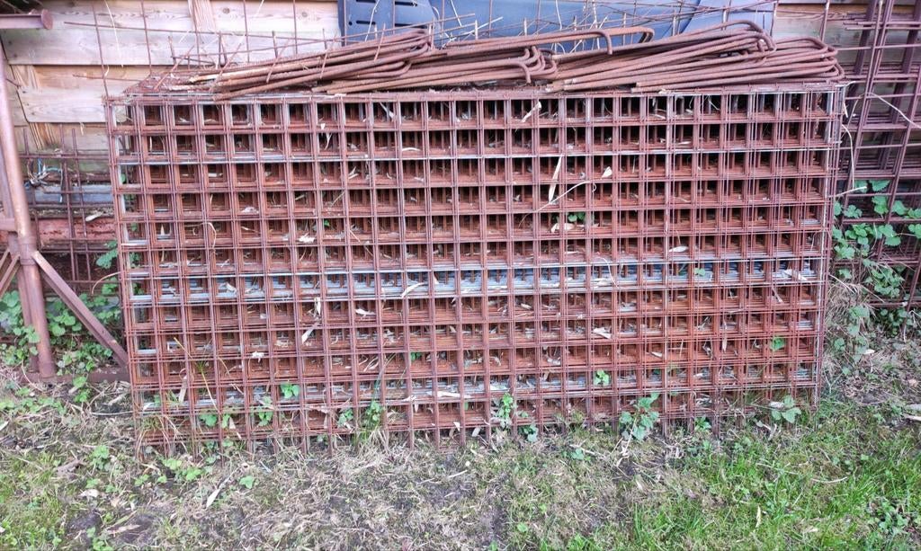 Chapenet - fil de fer à mouton - treillis d'armature - 2 m x, Bricolage & Construction, Métaux, Enlèvement, Neuf, Fer