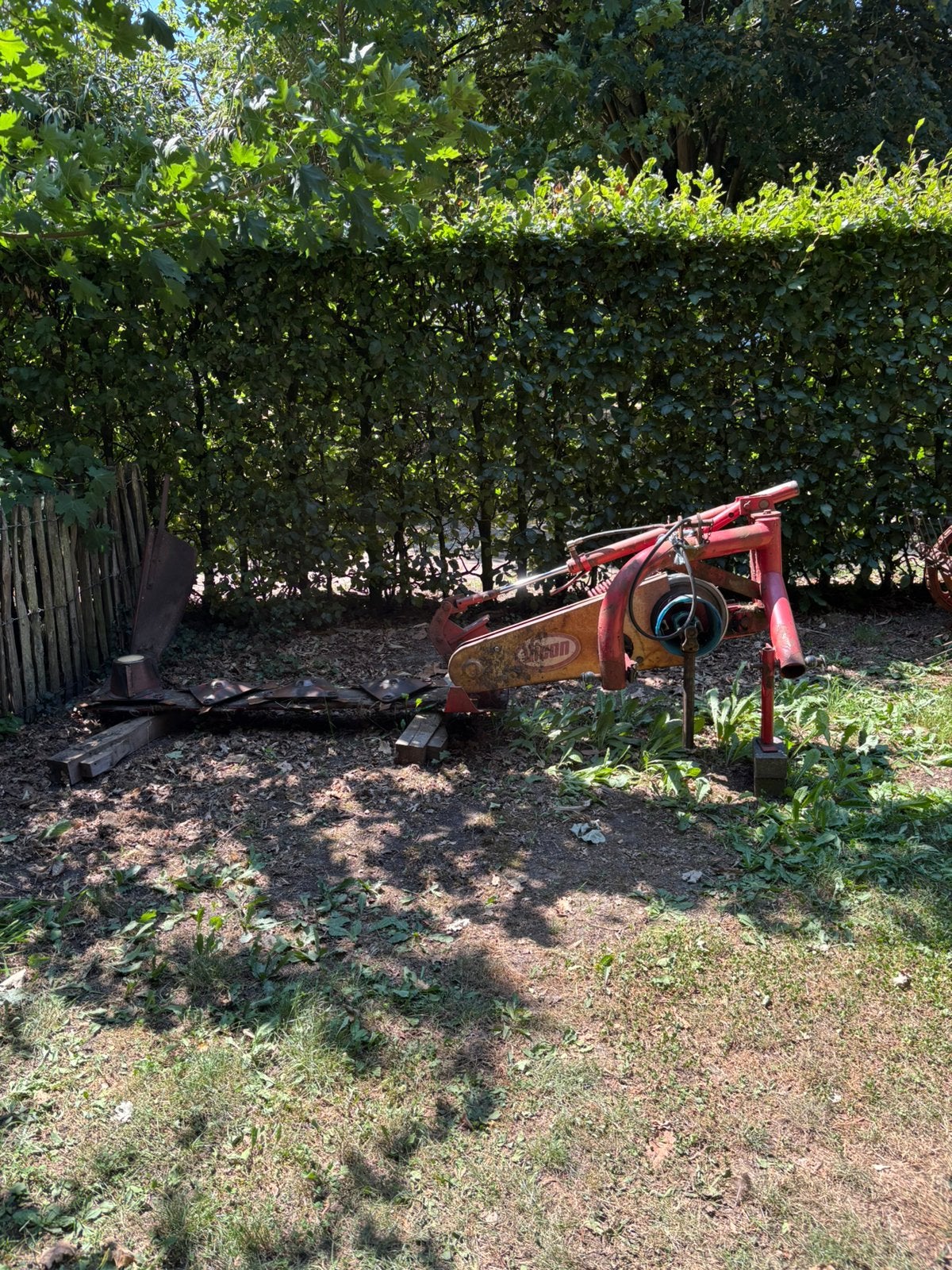 Vicon schijvenmaaier, Ophalen, Akkerbouw, Weidebouw