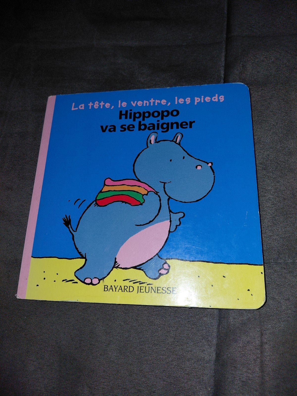 livre hippo va se baigner, Ophalen